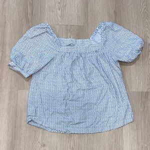 LOFT Puff Sleeve Blouse